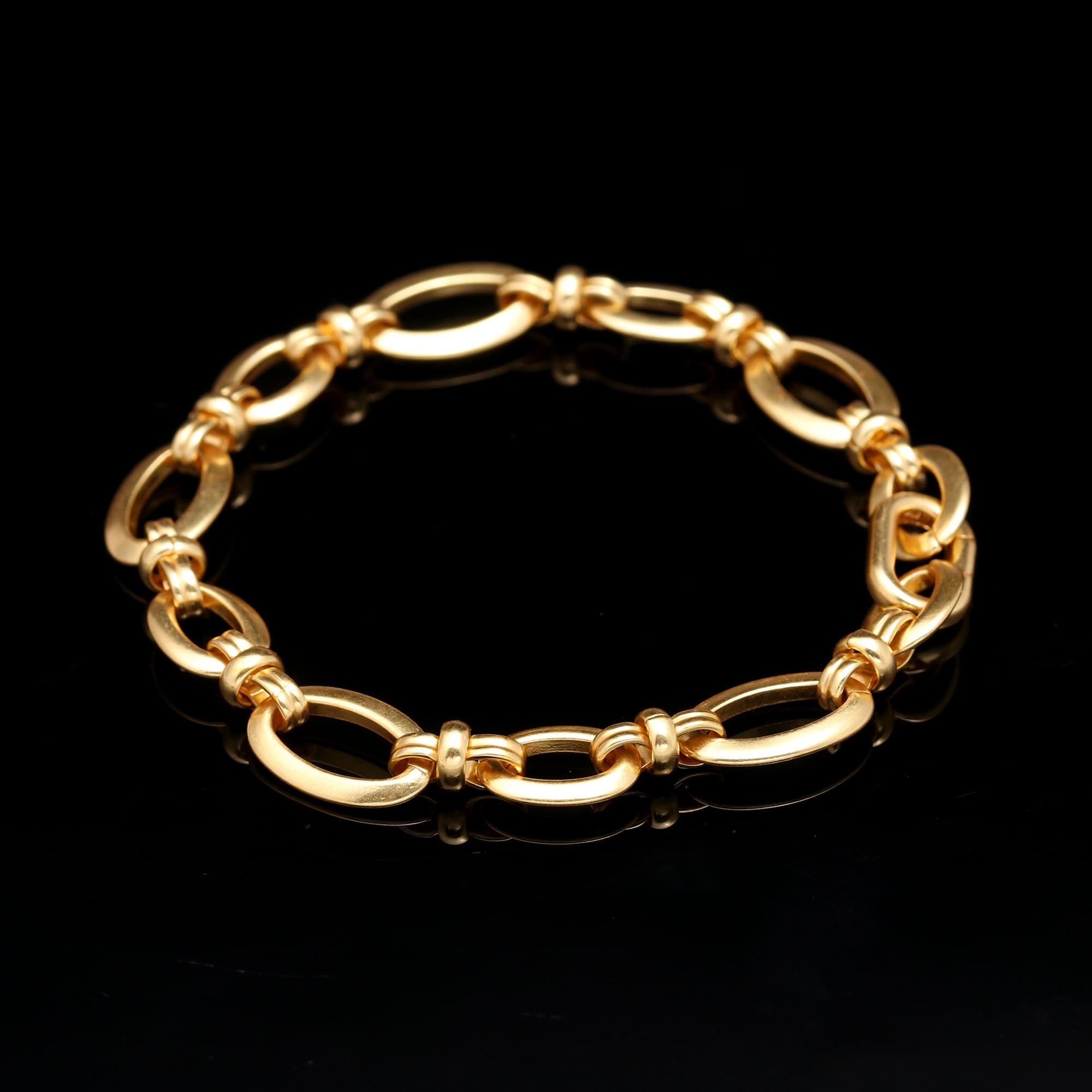 Gold Chain Bracelet, Dainty Bracelet, 925 Sterling Silver Chain Handmade Bracelet